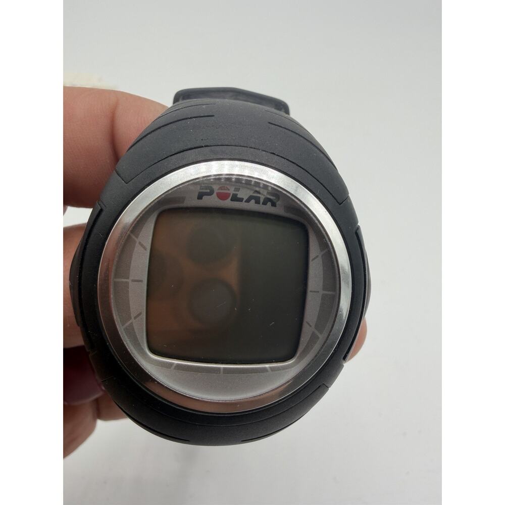 POLAR F4 Men’s Digital Wristwatch Heart Rate Chrono Working WATCH ONLY NO STRAP
